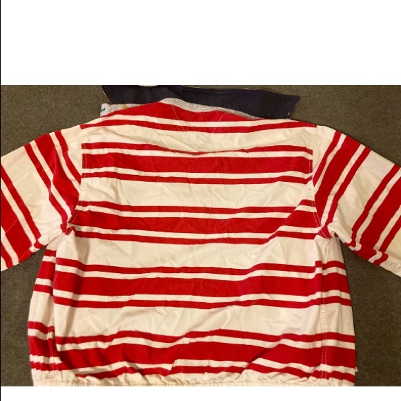 Tommy Hilfiger jacket red and white striped - Picture 11 of 11